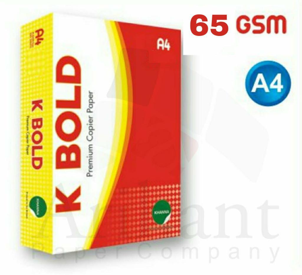 Buy K BOLD A4 65 GSM Copier Paper Online At Best Rates In India L T SuFin