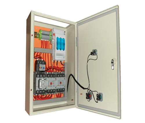 Buy Mild Steel Three Phase Power Control Panel 45 A Online At Best