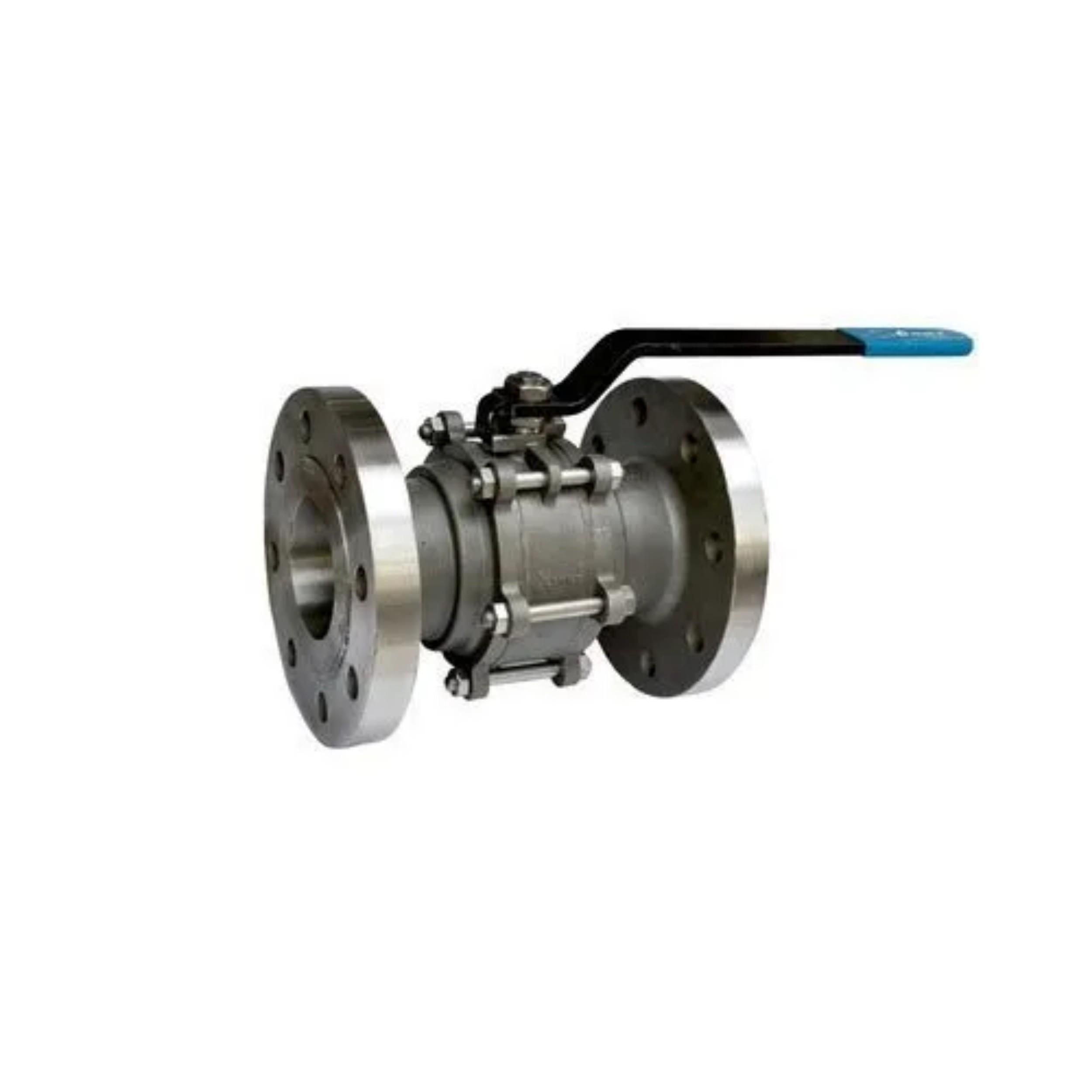 Buy ZOLOTO 60 Mm Manual Stainless Steel Ball Valves Flanged Online At