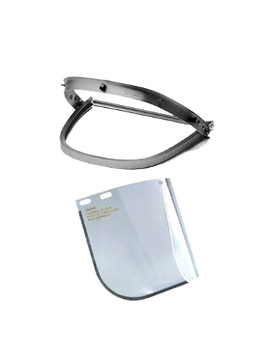 ATM 1 mm Polycarbonate Medium Face Shield Visors SF04 Clear_2