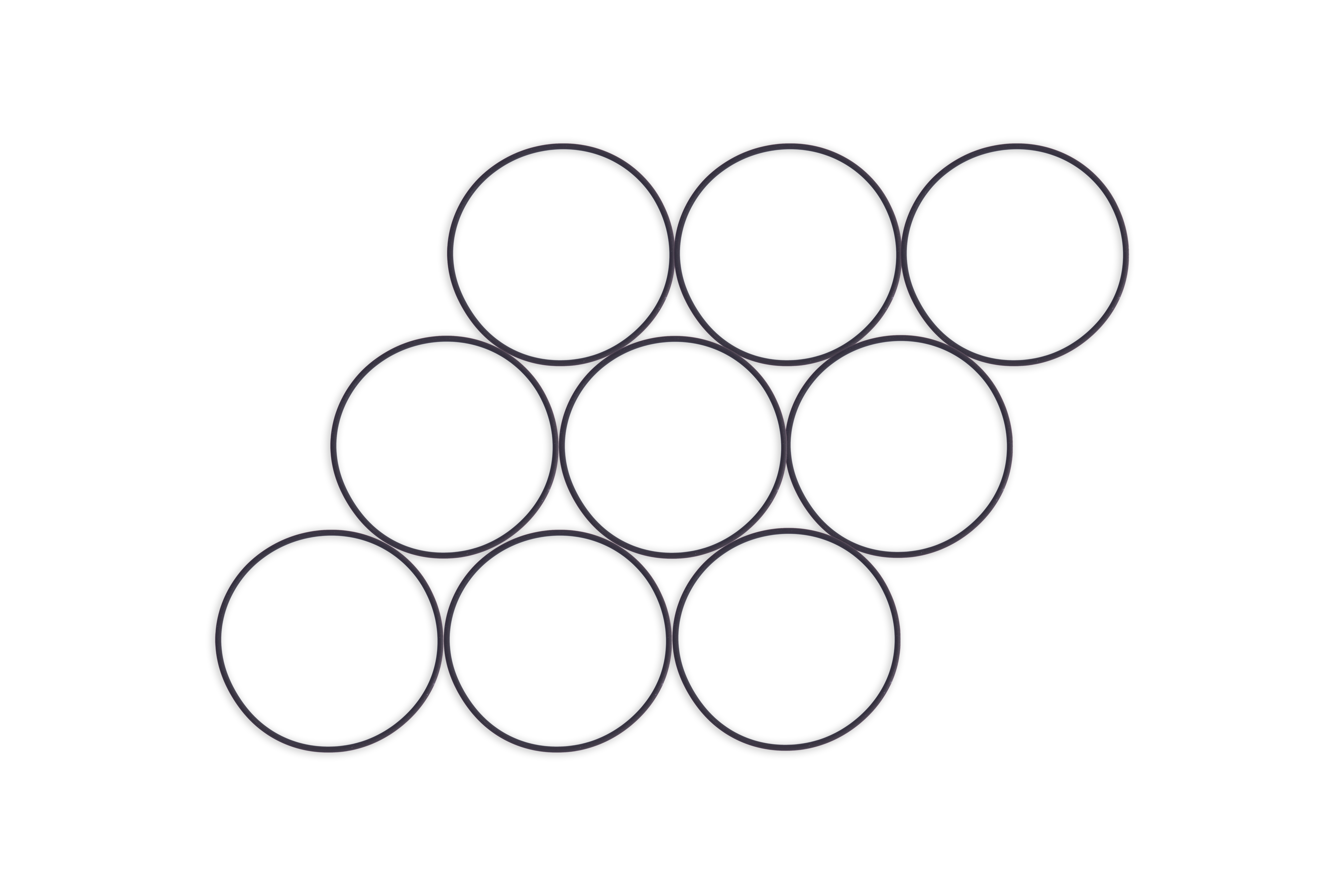 Parker 117.07 mm Viton - VG109-90 O Rings ORING-2-247-VG-AE1_2