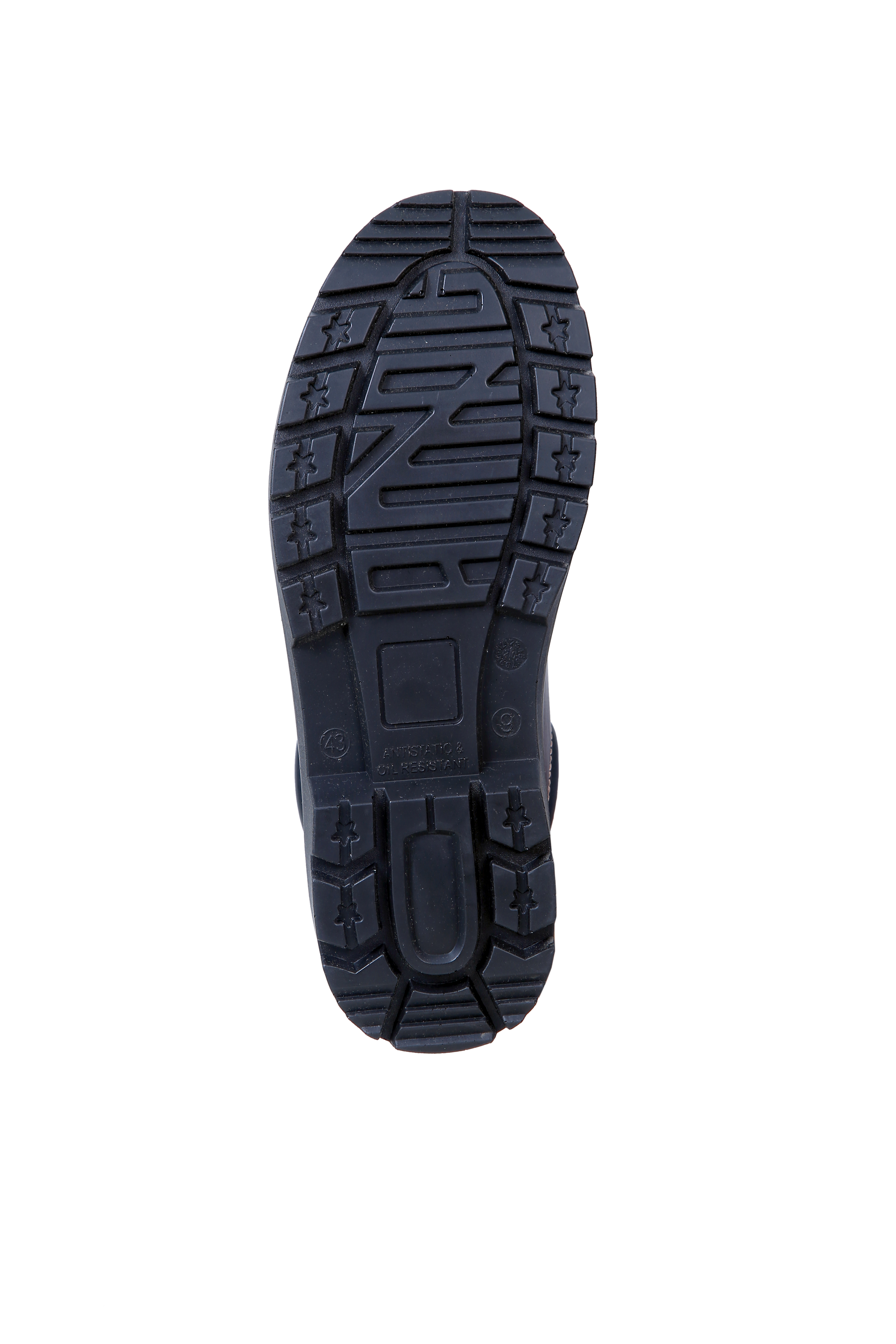 JAMA CG Leather Steel Toe Safety Shoes Brown_2