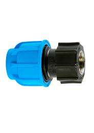 AIVA 15 - 50 mm Polypropylene Random Adaptors Compression and Female FTA Straight_0