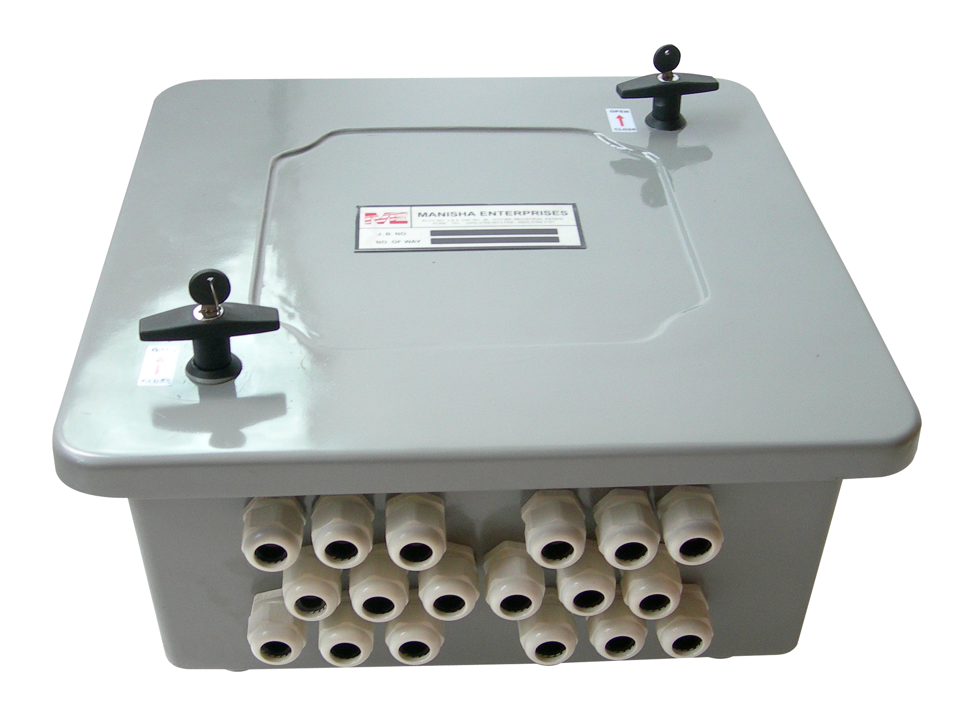 140 x 140 x 95 mm Wall Mounted 4 ways Junction Boxes_1