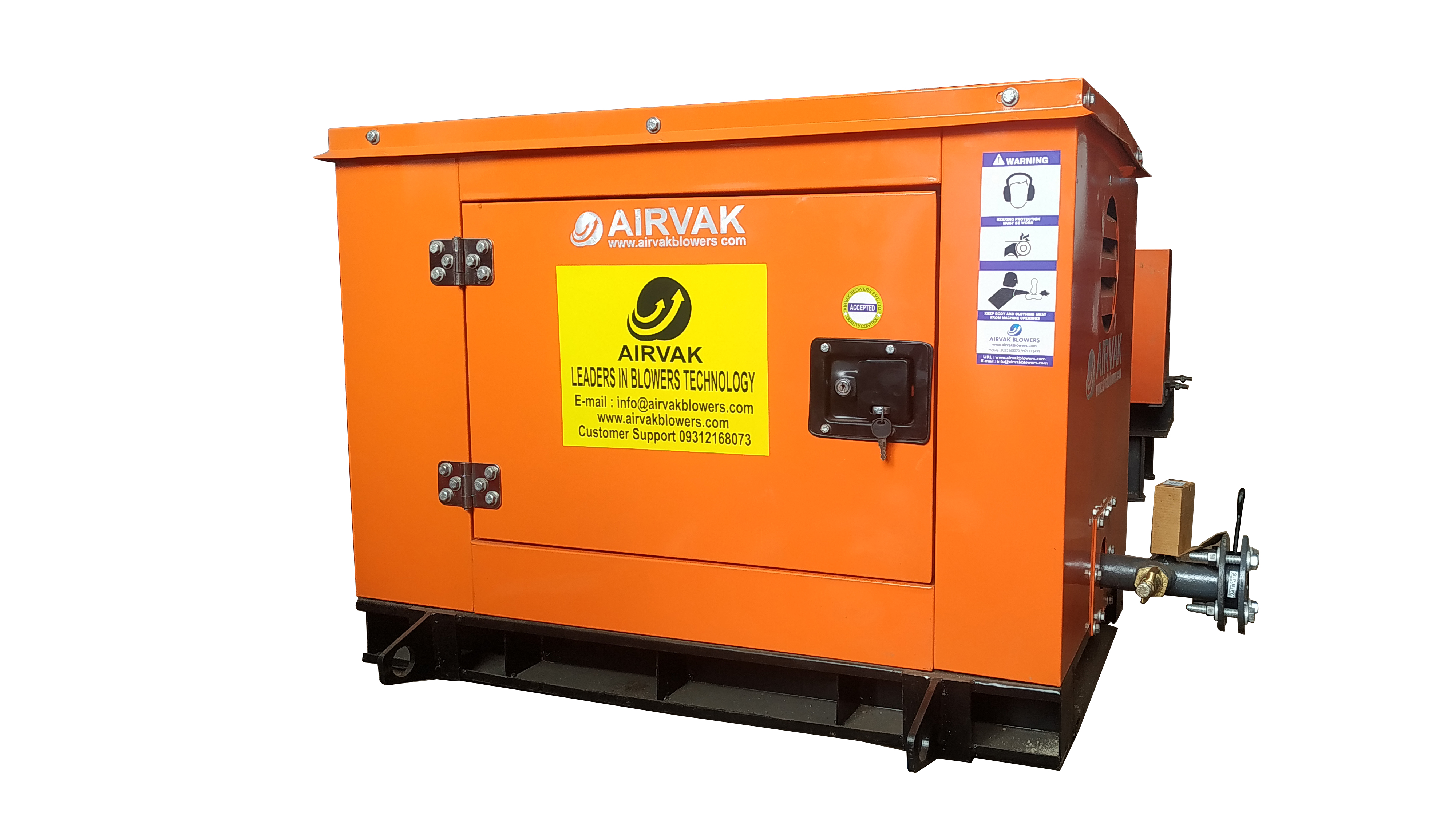 AIRVAK Cast Iron 2 HP - 200 HP Rotary Lobe Pumps_1