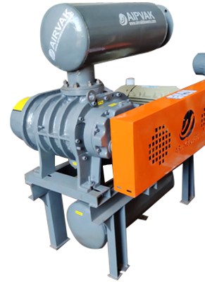 AIRVAK Cast Iron 2 HP - 200 HP Rotary Lobe Pumps_3