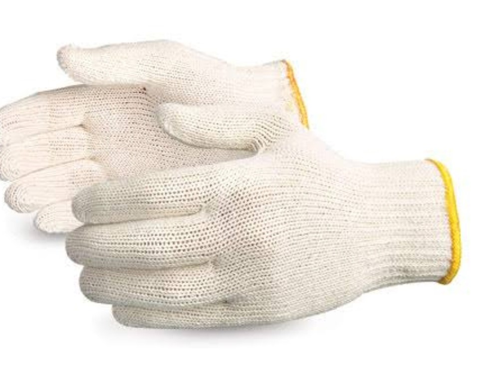 SIYAMALATECH Knitted Cotton Safety Gloves Standard_3