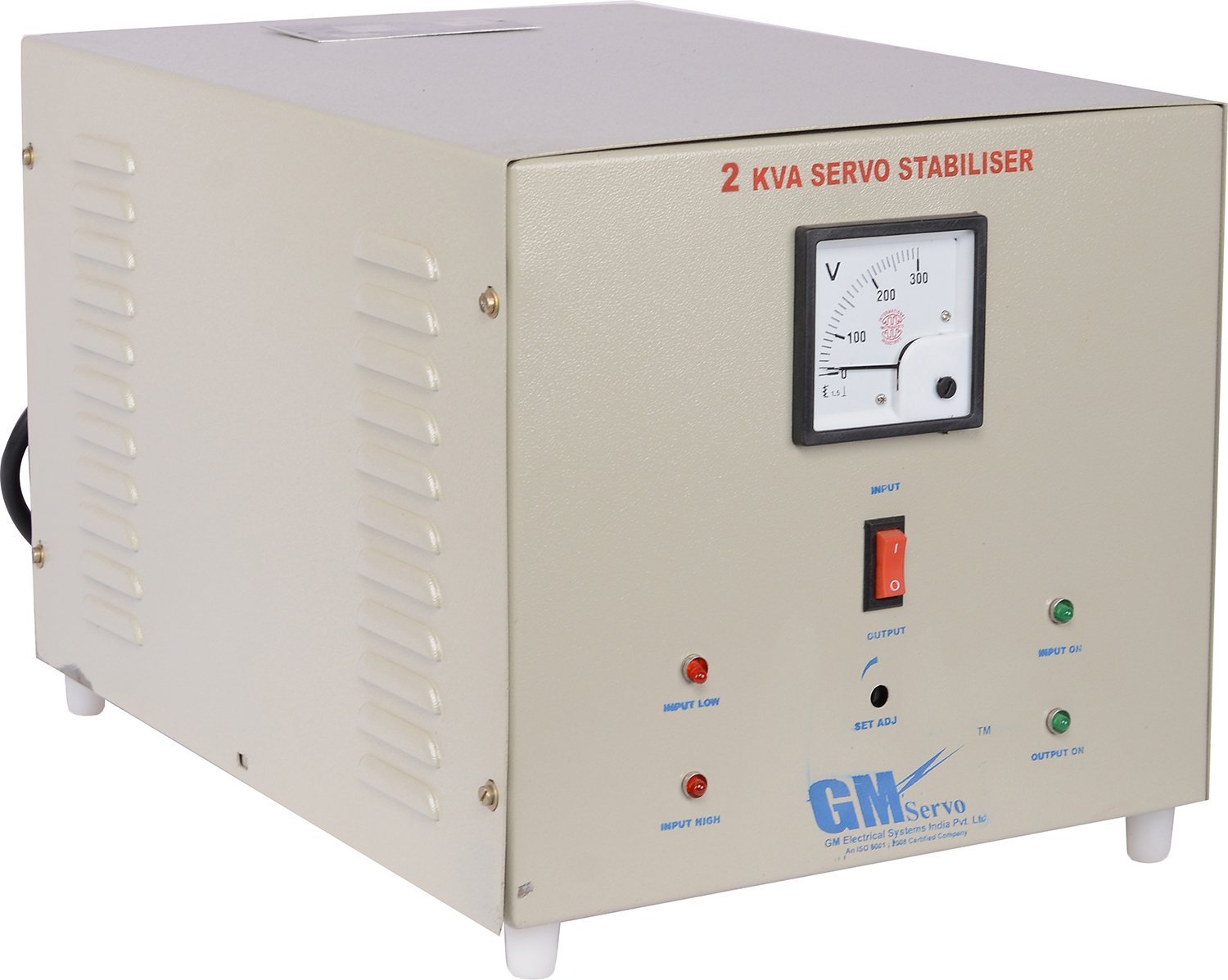 GM Servo Single Phase Air Cooled Indoor Voltage Stabilizers_1