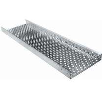 Galvanized Iron 1.2 - 3 mm 15 - 100 mm Perforated Cable Trays_0