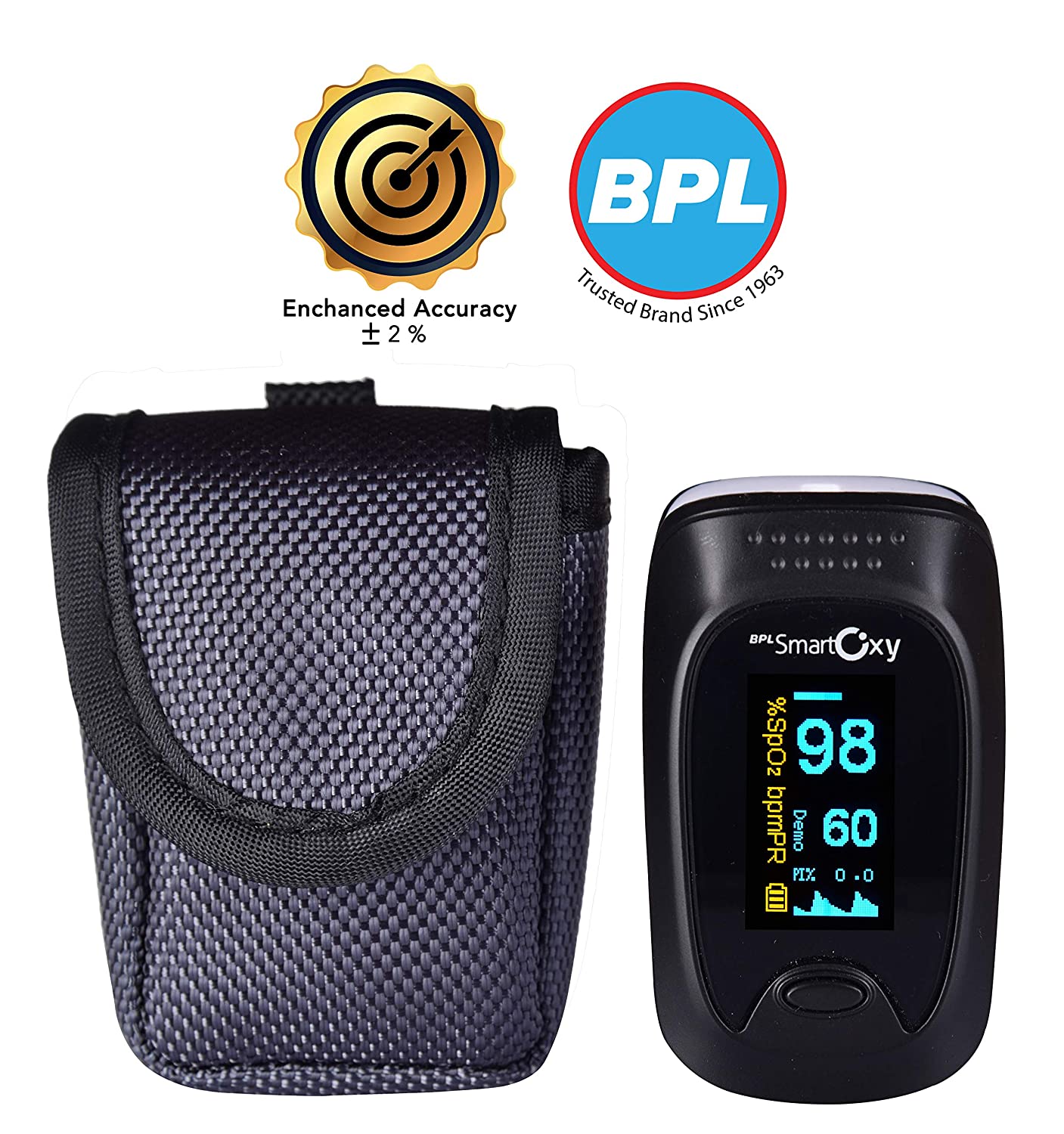 BPL Fingertip Pulse Oximeter Smart Oxy 04 Black_1