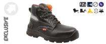 PSMF102 CG Smooth Leather Steel Toe Safety Shoes Black_0