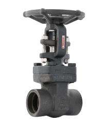L&T 0.5 inch Hand Wheel F316 Gate Valves Socket Weld Trim 12 BB, OS&Y_0