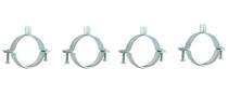Inivos 32 mm Mild Steel Pipe Clamps_0