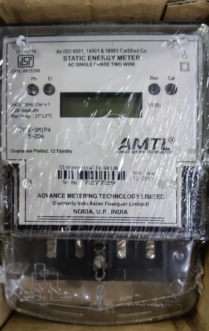 5 - 30 A IP51 Single Phase LCD Energy Meters_1