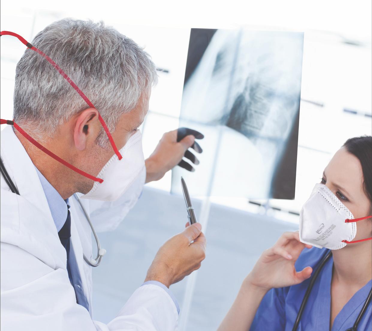 Magnum N95 Non Woven Nose Masks Standard MH 3D PLUS White_2