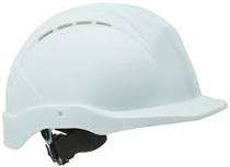 Safewell HDPE White Air Ventilated Safety Helmets_0