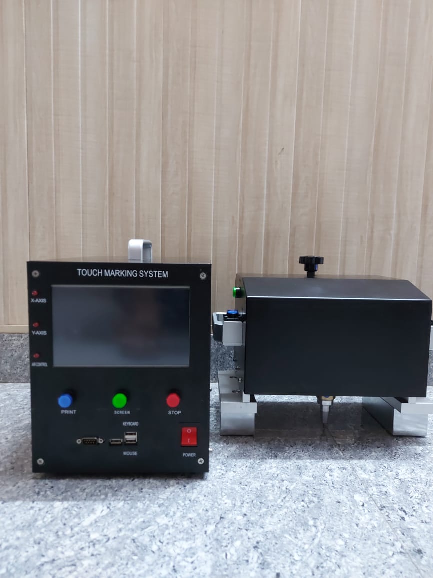 Automatic, Manual Dot Pin Marking Machine_1