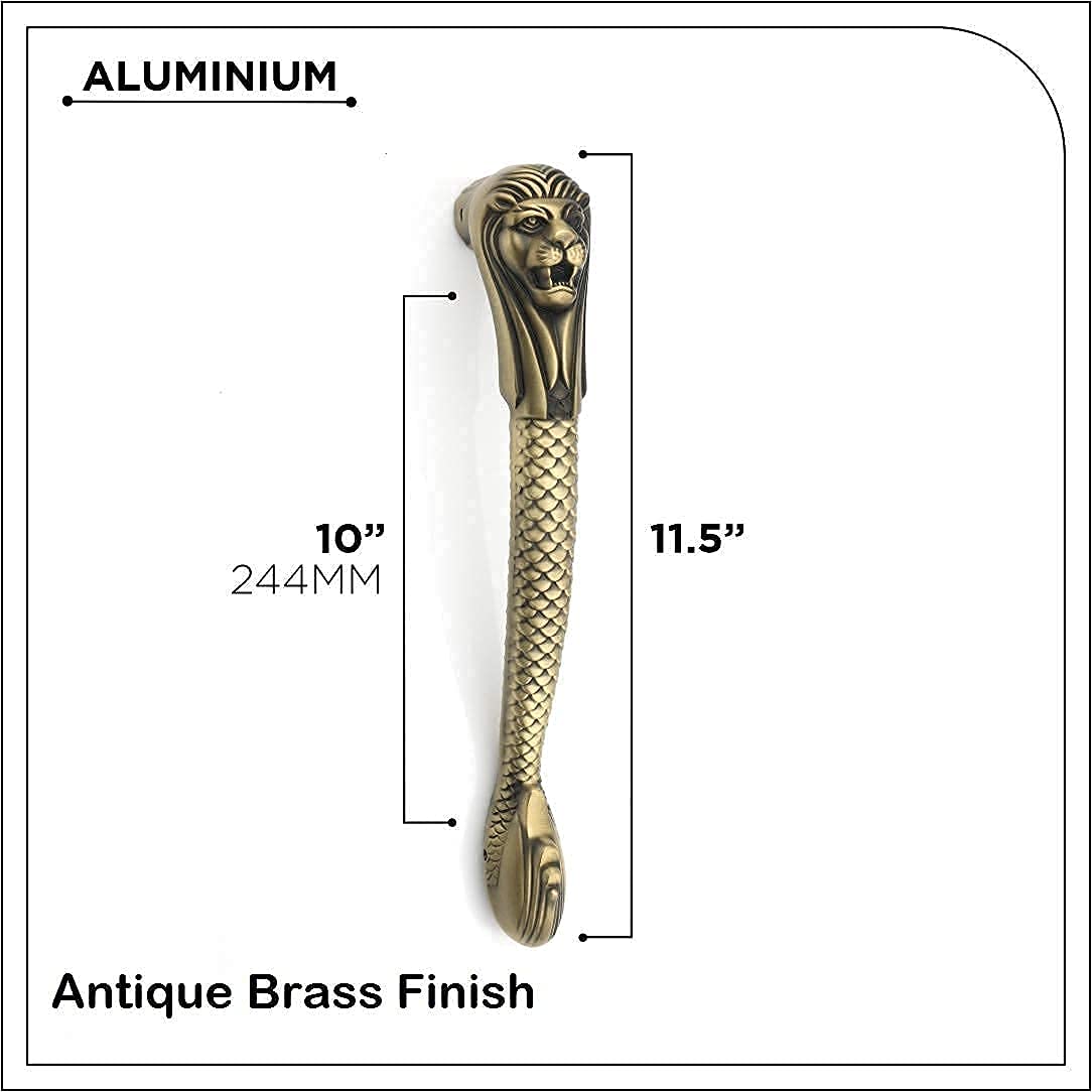 Indeed Aluminium Rectangular Door Handles Antique design 11_2