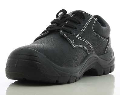 Safety Jogger SAFETYRUN - S1P SRC Real Leather Steel Toe Safety Shoes Black_3
