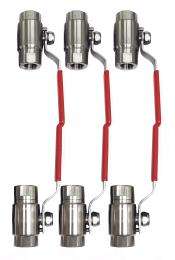 PACEFIT 1 inch Manual Ball Valves Screwed_0