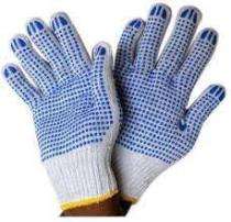Dotted Cotton Safety Gloves S_0