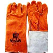 Weldosafe Welding Velvet, Cotton Safety Gloves S, M, L, XL, XXL_0