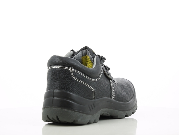Safety Jogger BESTRUN - S3 SRC Real Leather Steel Toe Safety Shoes Black and Grey_2
