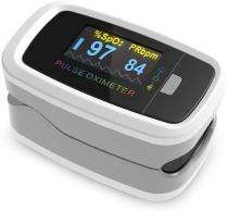 Genesis Fingertip Pulse Oximeter White_0