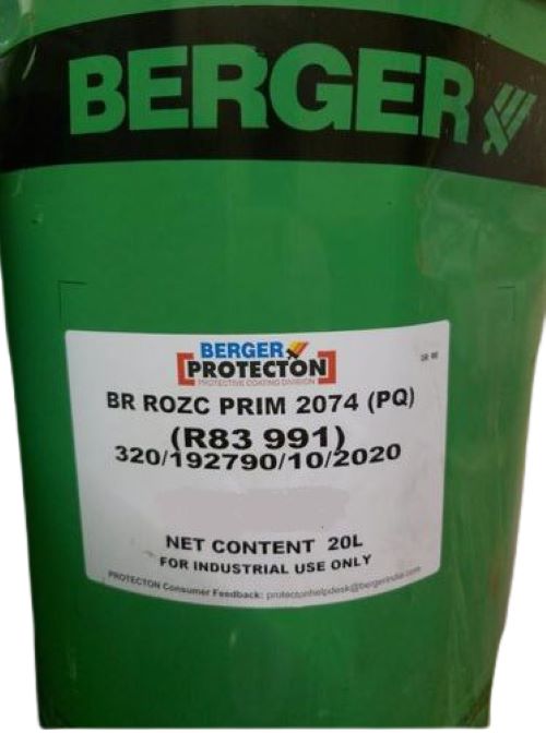 Buy Berger Paints Oil Based Red Oxide Primers RED 20 ltr online at best