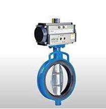 AIRA 40 - 1500 mm Pneumatic CI Butterfly Valves Flanged PN 10_0