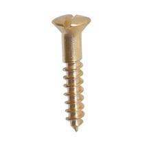 Round M2 As per Requirement Self Tapping Screws Brass Polished_0