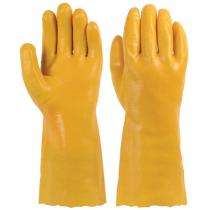 Heat Resistant Full Hand PVC Safety Gloves Free Size_0
