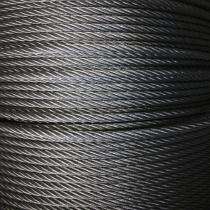 Metal Steel Wire 10 mm Ropes Black_0