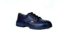 JAMA JS073 Real Leather Steel Toe Safety Shoes Black_0