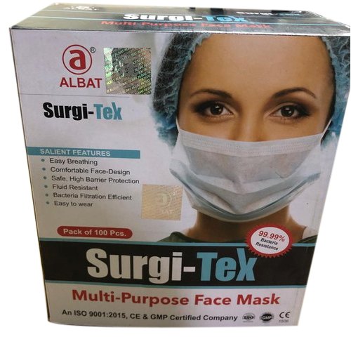 Surgi Tex Non Woven Nose Masks M Multipurpose Green_1