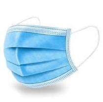 Respirator Non Woven Nose Masks M 3 Layer Blue_0