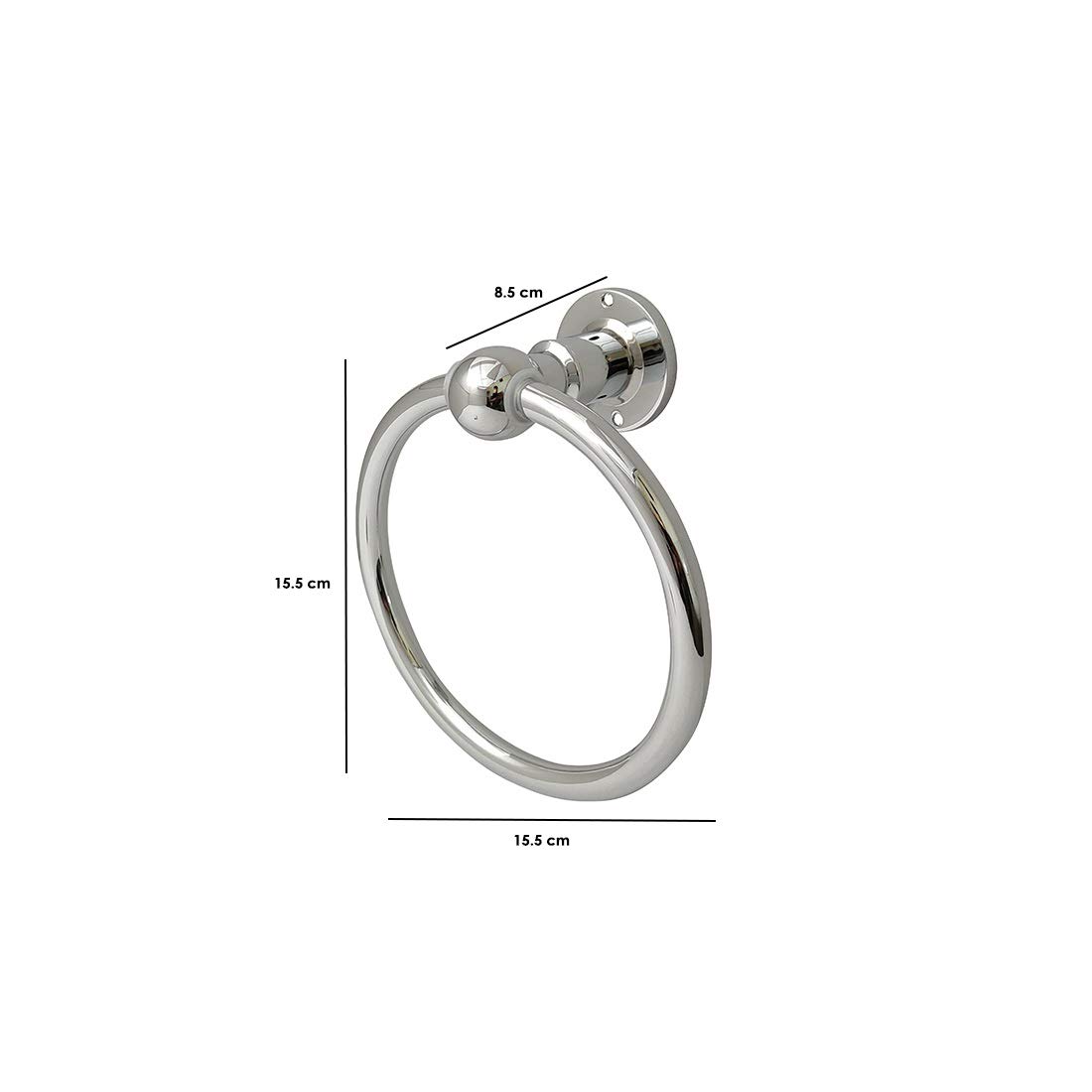 Anatomix Tarzan Towel and Napkin Holder 8.5 x 15.5 x 15.5 cm Round Ring_2