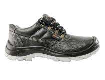 Hillson Soccer PU Steel Toe Safety Shoes Black_0