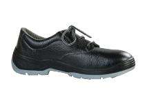 Safelane SafetyShoe Leather Steel Toe Safety Shoes Black_0