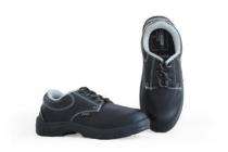 TEKTRON Polo PVC Steel Toe Safety Shoes Black_0