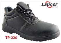 Lancer TP220 Leather Steel Toe Safety Shoes Black_0