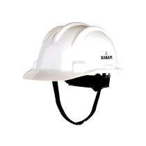 Karam HDPE White Light Weight Safety Helmets_0