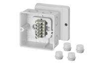 HENSEL DM 9045 98 x 98 x 61 mm Surface Mounted 4 ways Junction Boxes_0