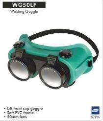 Welspring Universal PVC Safety Goggles Welding Green WG50LF_0