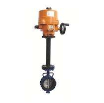 Cair 1.5 - 88 inch Motorized CI Butterfly Valves Wafer, Flanged_0