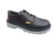 JAMA Real Leather Steel Toe Safety Shoes Black_0