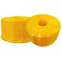 Dindayal Polypropylene Braided 10 - 20 mm Ropes Yellow_0