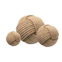 Dindayal Jute Double Twisted 10 - 20 mm Ropes Brown_0