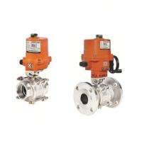 0.5 - 12 inch Motorized Ball Valves Flanged 2 Way_0