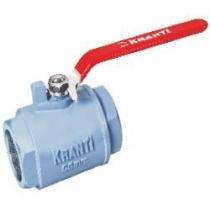 KRANTI Lever Operated CI Ball Valves DN 15 mm Screwed_0